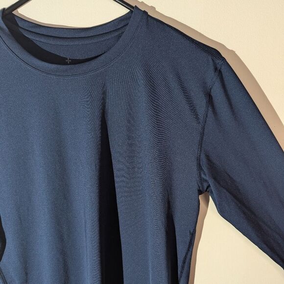 Tommie Copper Navy Long Sleeve Shirt Large - Picture 2 of 5